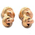 Cartier 18 Karat Tri Color Gold Trinity Cufflinks