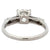 Art Deco GIA 1.47 Carats Old European Cut Diamond Platinum Ring