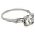 Art Deco Old European Cut Diamond Platinum Ring