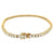 Diamond 14 Karat Yellow Gold Tennis Bracelet