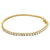 Diamond 14 Karat Yellow Gold Tennis Bracelet