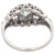 Art Deco Old European Cut Diamond Platinum Ring