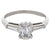 Mid Century GIA 1.09 Carats Cushion Cut Diamond Platinum Ring