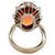 Mid Century H. Stern Imperial Topaz Diamond 18 Karat White Gold Cocktail Ring