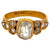 Victorian GIA 1.50 Carats Cushion Cut Diamond 18k Yellow Gold Ring